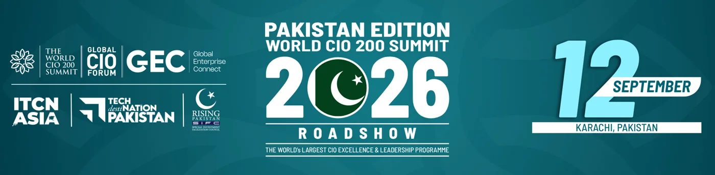 World CIO 200 Summit 2026, Pakistan Edition, 12 September, Karachi